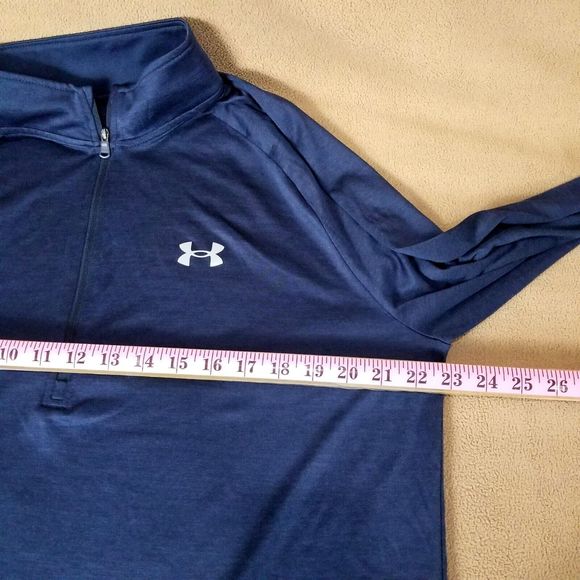 Under armour Men's Shirts long Sleeve 1/4 Zip Size Xl - Picture 4 of 9